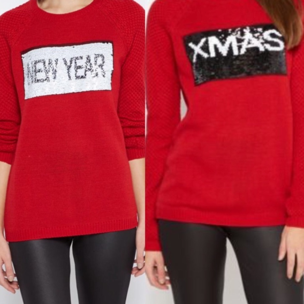 Mermaid sequined sweater